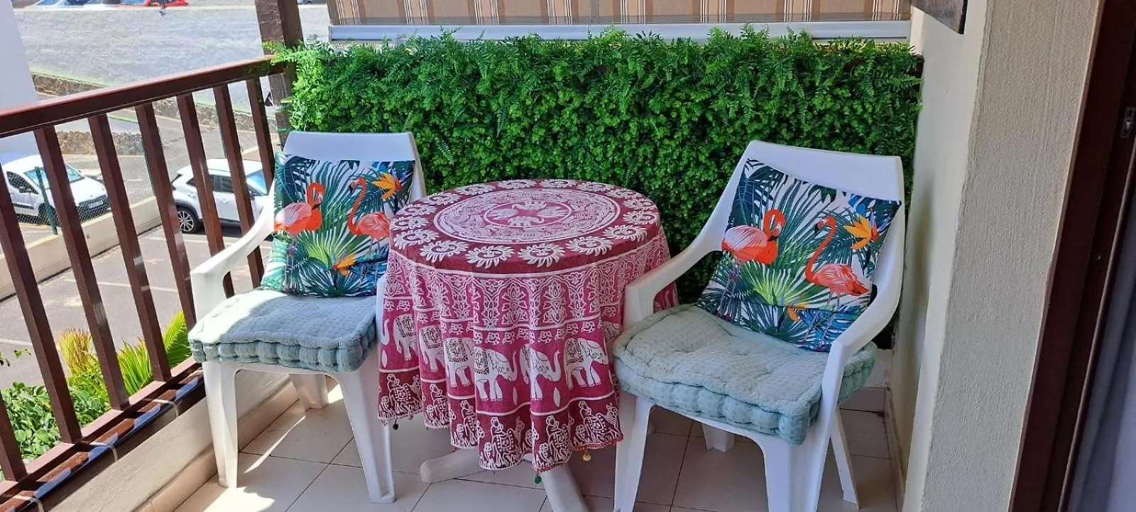 Ocean Balcony In Balcon Del Mar Apartment Costa Del Silencio