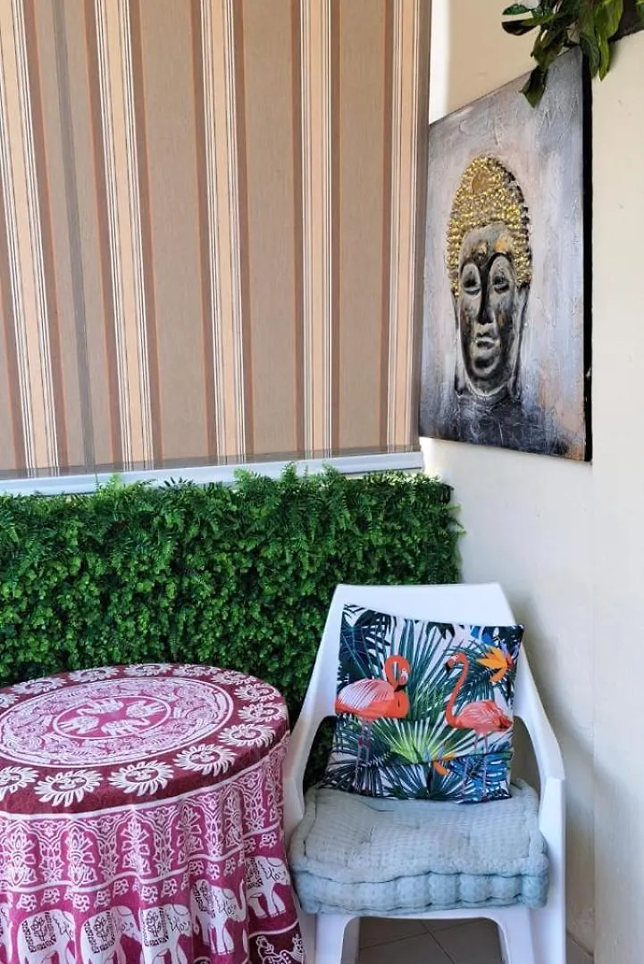 Ocean Balcony In Balcon Del Mar Apartment Costa Del Silencio Spain